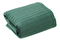 Přehoz na postel 260x230 cm Sissi (tmavě zelená)