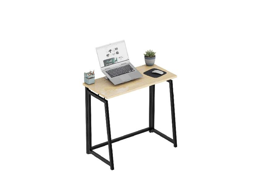 PC stolek Legend 1.5 (černá + přírodní)