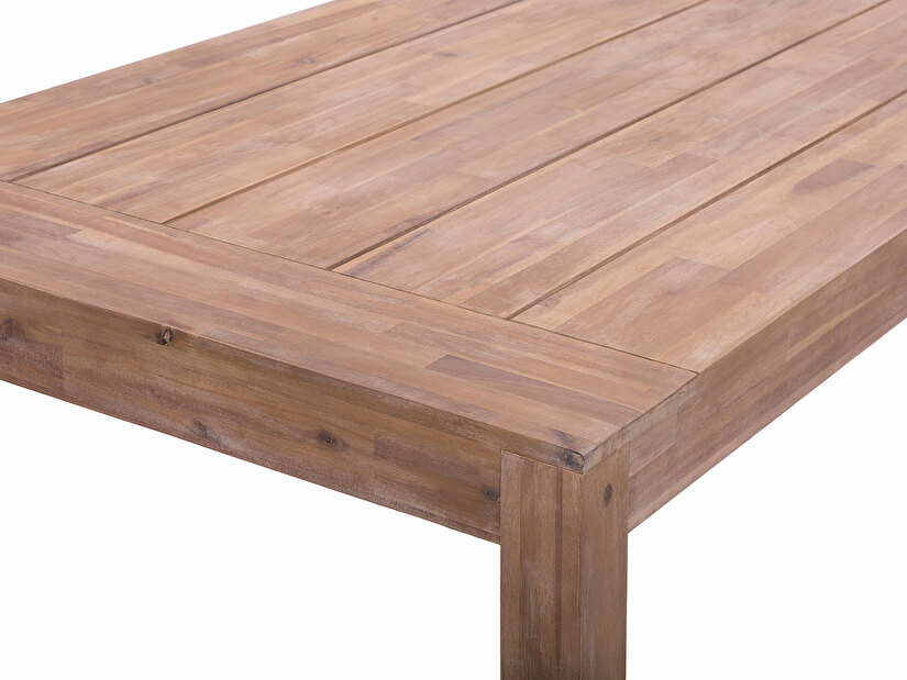 Zahradní stůl 210 cm LIVIGNO (dřevo) (světlé dřevo) (pro 8 osob)