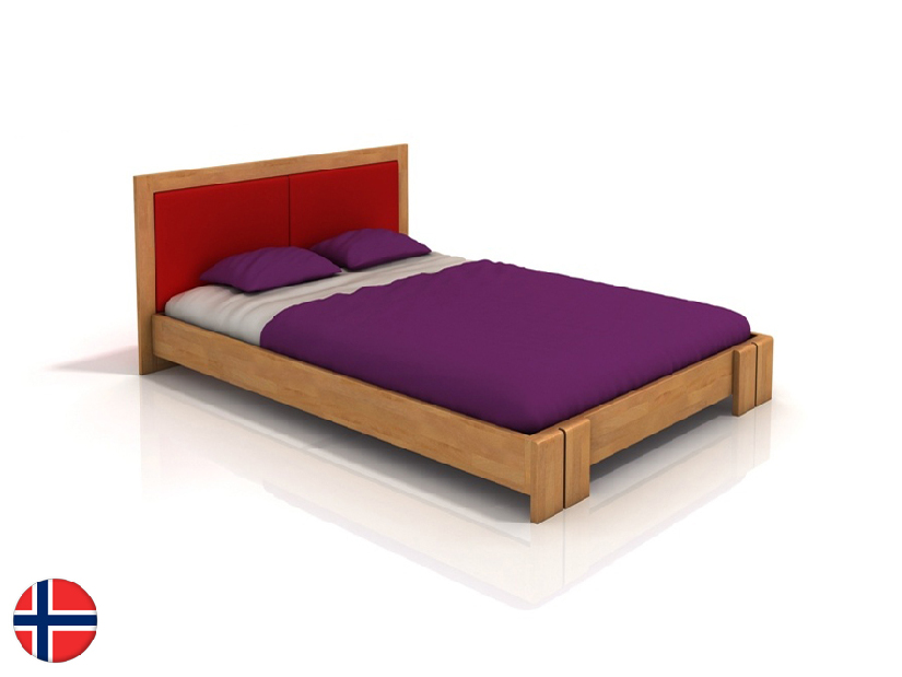 Manželská postel 200 cm Naturlig Manglerud (buk)