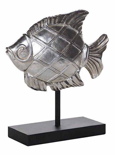 Dekorativní figurka AGRINIO 38 cm (keramika) (stříbrná)