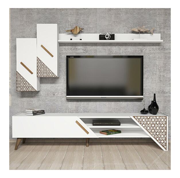 TV stolek/skříňka Berny (bílá)