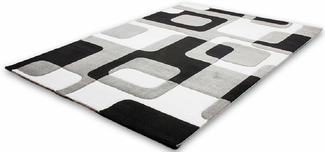 Kusový koberec Lambada Handcarving 463 Silver-Black (160 x 230 cm)