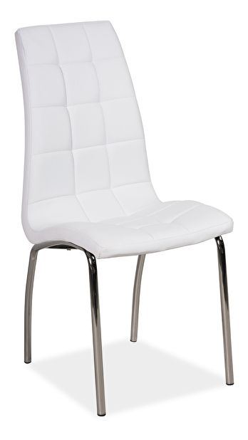 Jídelní židle H-104 (ekokůže bílá)