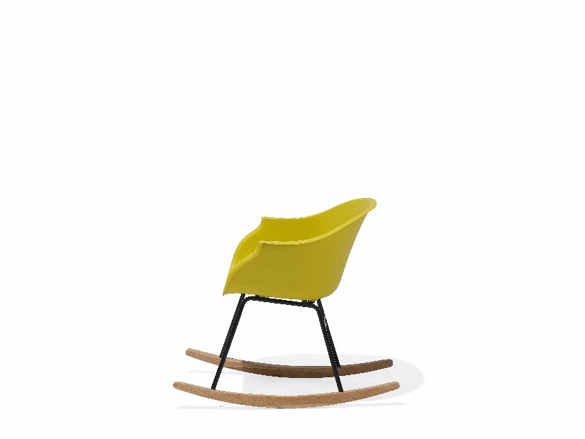 Houpací židle Harlingen (žlutá)