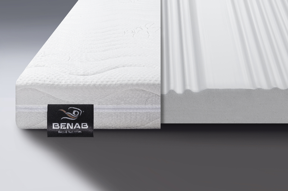 Manželská postel 180 cm Benab Sigma Spring Box (s rošty a matracemi)