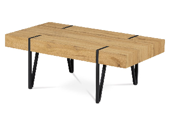Konferenční stolek Arthur-233-OAK (dub + černá)