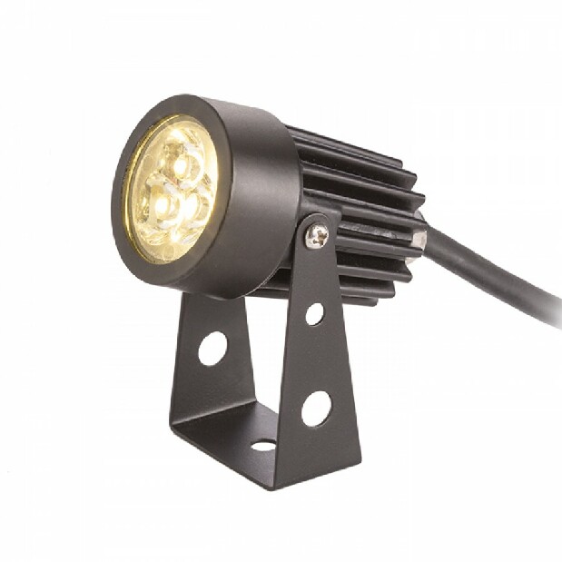 Venkovní osvětlení Gun 230V LED 3x1W 30 ° IP65 3000K (černá)