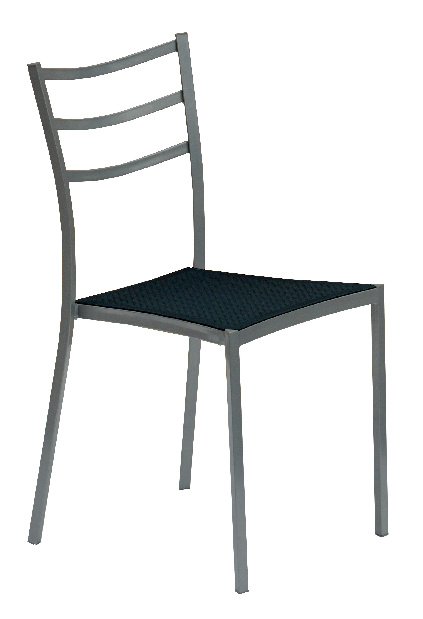 Jídelní židle K 159 šedá + černá