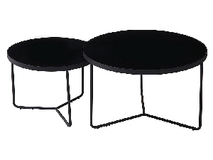 Konferenční stolek Isabelle (černá + černá)