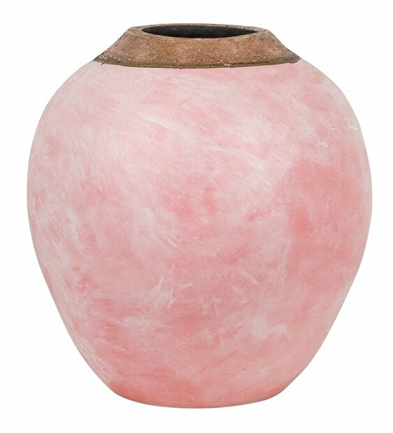 Váza LAURECIA 31 cm (keramika) (růžová)