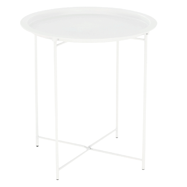 Příruční stolek TReno (bílá)