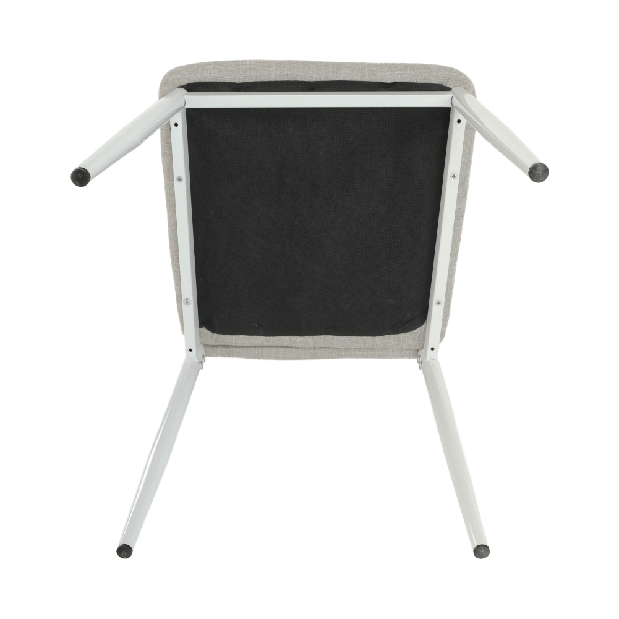 Set 4 ks. jidelních stoliček Toe nova (béžová + bílá)
