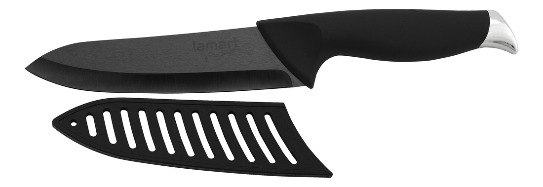 Kuchyňský nůž Lamart 15cm (černá)