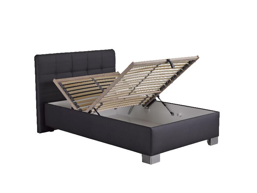 Jednolůžková postel 120 cm Blanár Kelly (šedá) (s roštem a matrací Nelly)