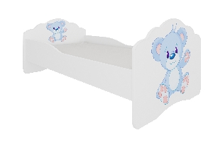 Dětská postel 160x80 cm Cassi (S roštem a matrací) (medvídek)