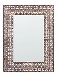 Nástěnné zrcadlo Delta (měděná)