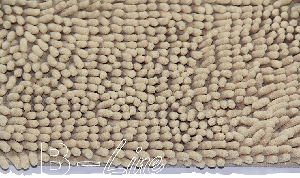 Kusový koberec (koupelnová předložka) Rasta Micro Bílá káva
