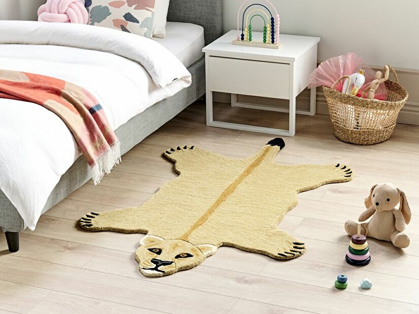 Dětský koberec 100 x 160 cm Sarab (béžová)