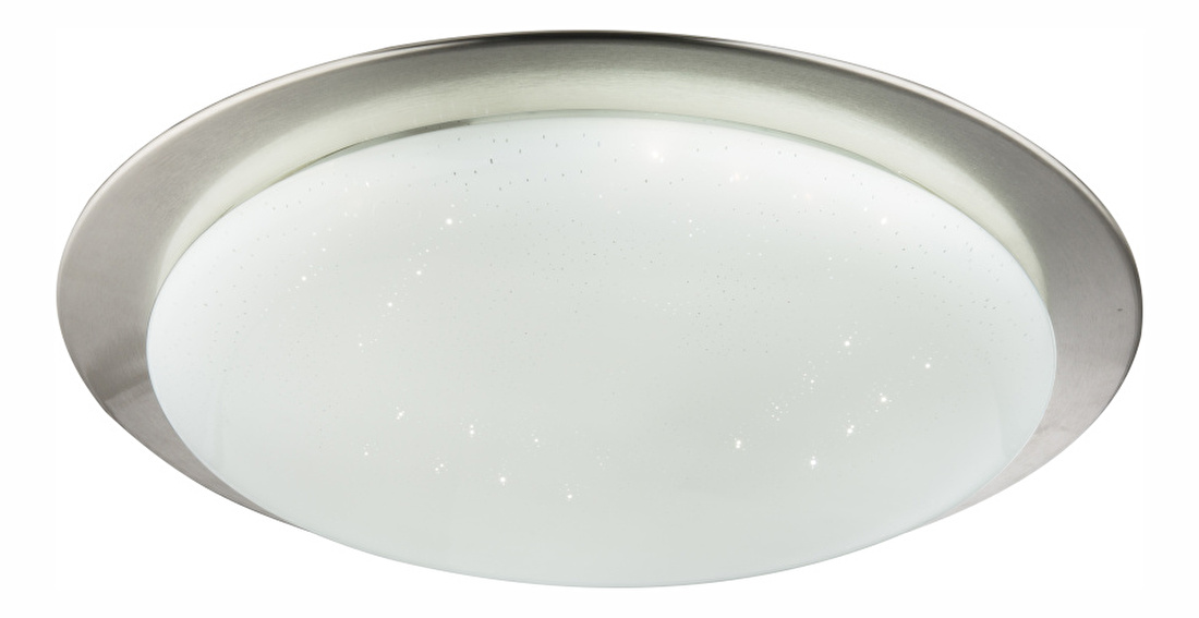 Stropní/nástěnné svítidlo LED Sýrie 48393-35 (nikl + opál) (Stmívatelné)