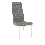 Jídelní židle Toe nova (světlešedá + bílá)