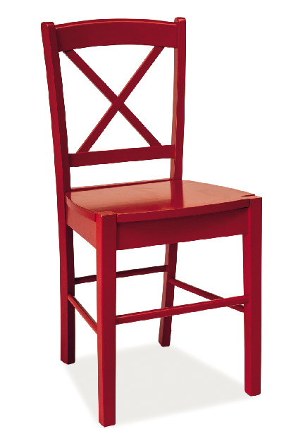 Jídelní židle CD-56 (červená)