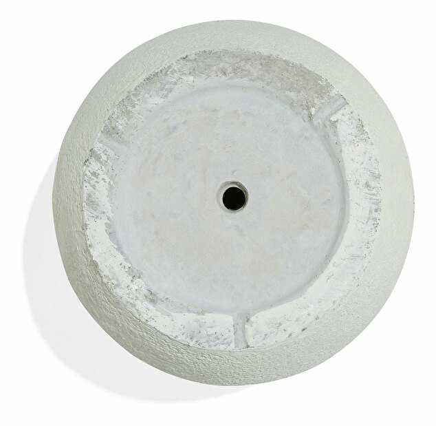 Set 3 ks. květináčů KERMAN (keramika) (bílá)