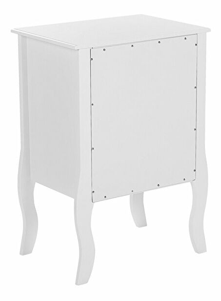 Noční stolek Lanza 3 (bílá)