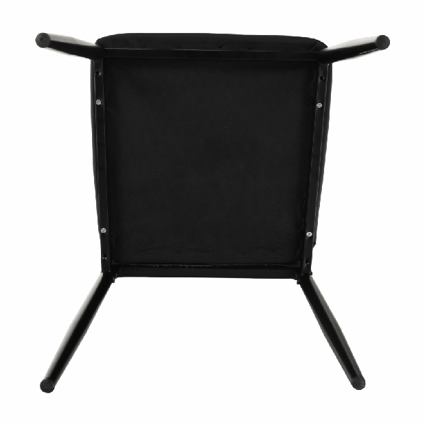 Jídelní židle Enrico (tmavě šedá + černá)