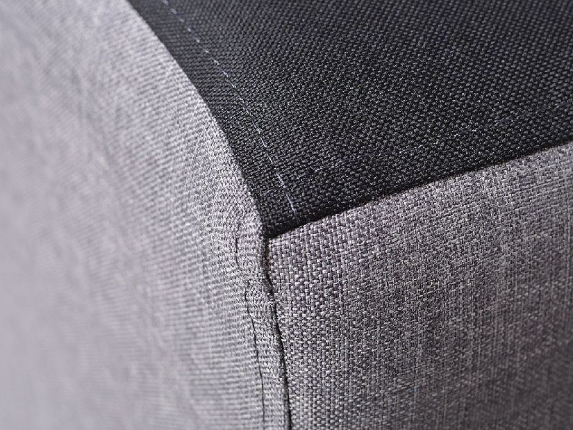 Rohová sedačka Maxtom (šedá + černá) (P)
