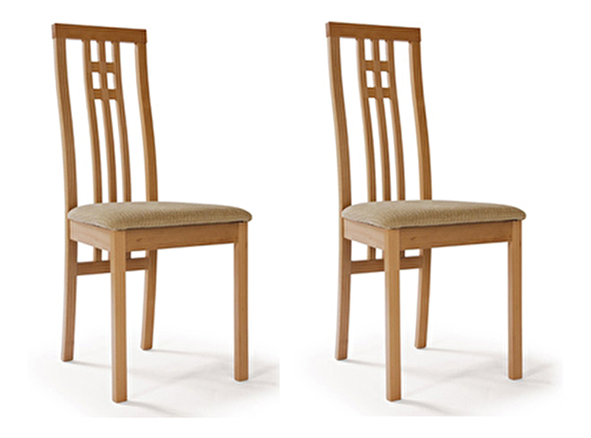 Set 2 ks. jídelních židlí BC-2482 BUK3 * bazár