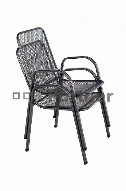 Zahradní židle Sága nízká (kov)