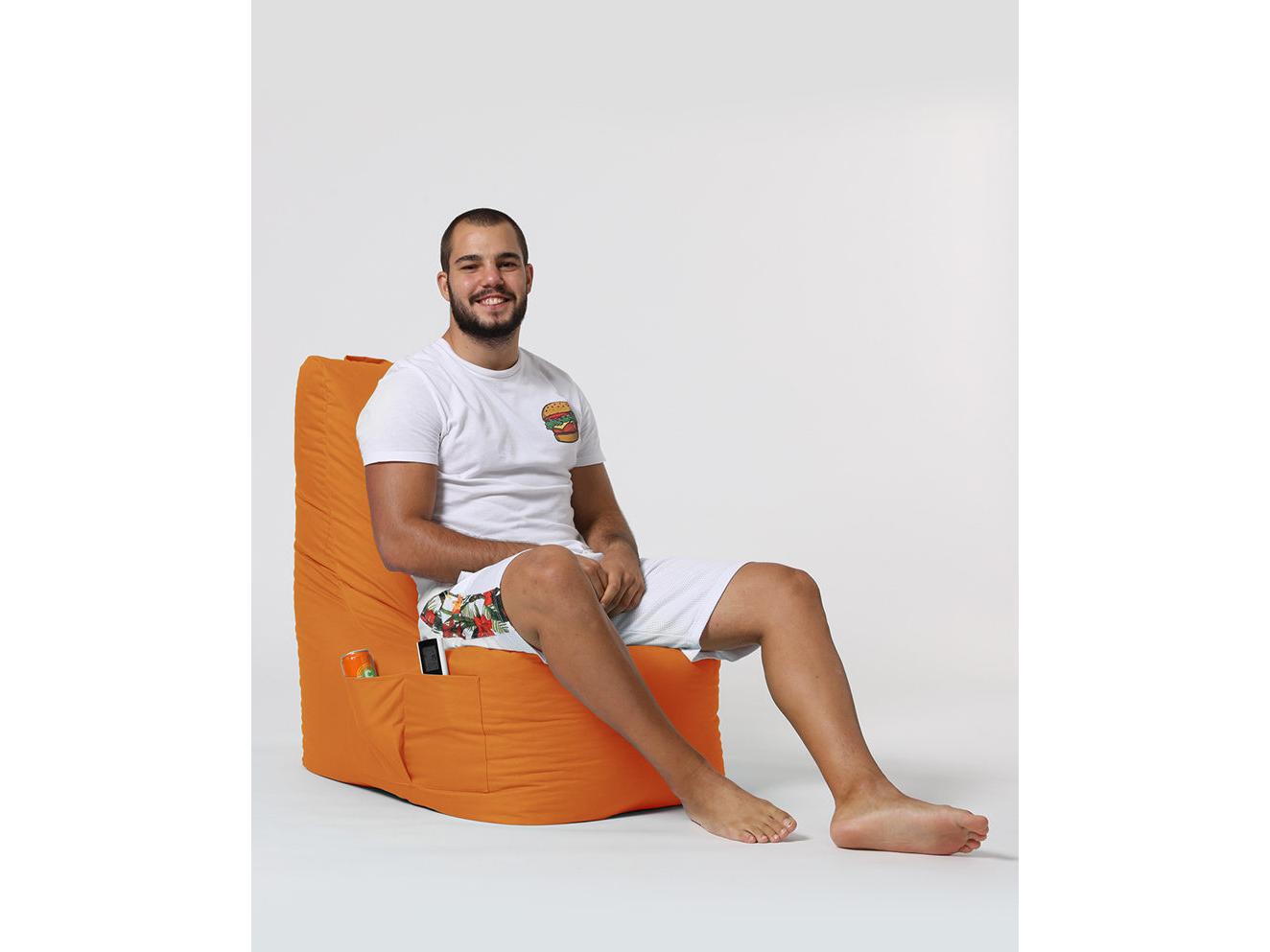 Sedací pytel Dust (oranžová)
