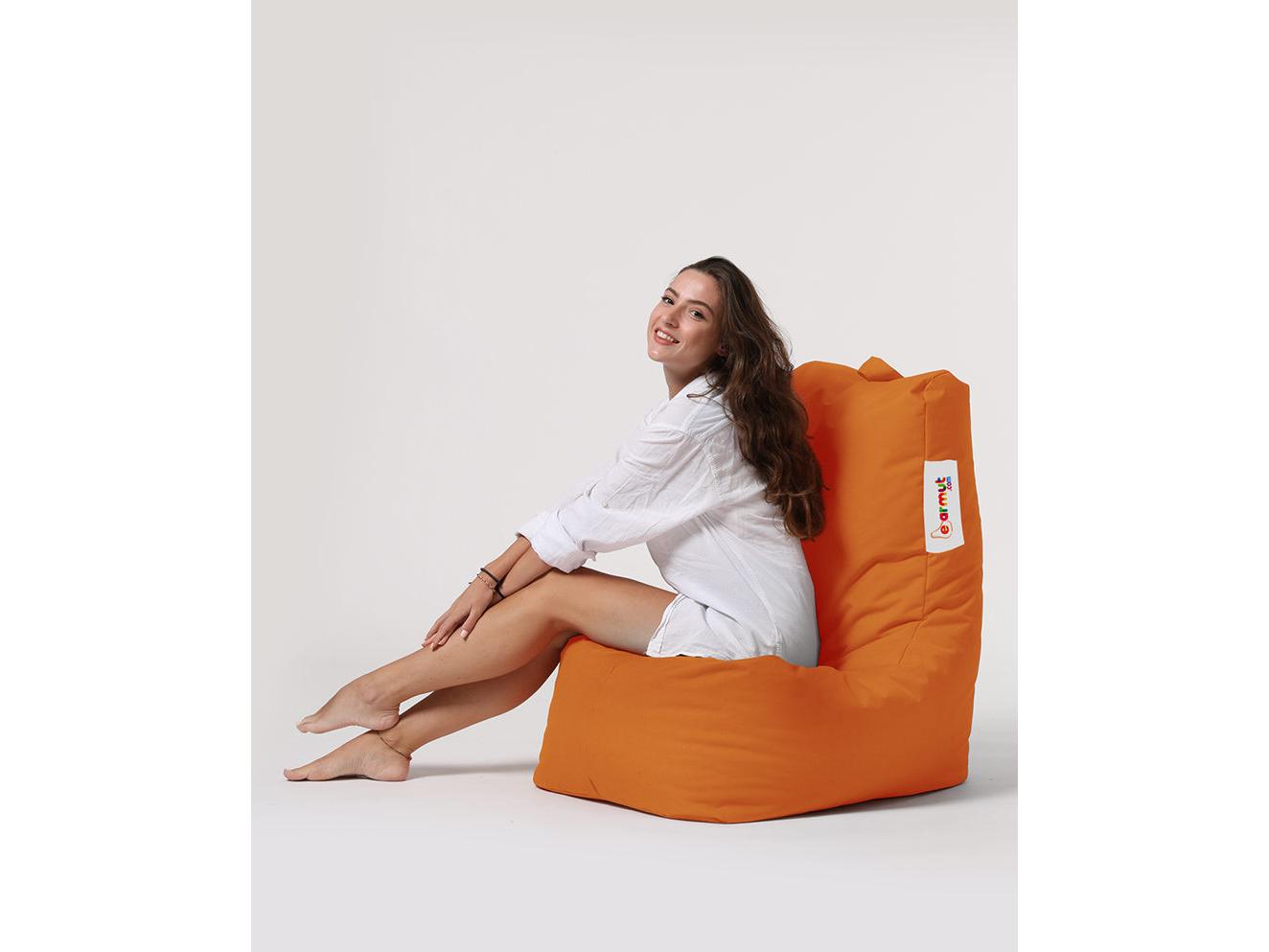 Sedací pytel Dust (oranžová)