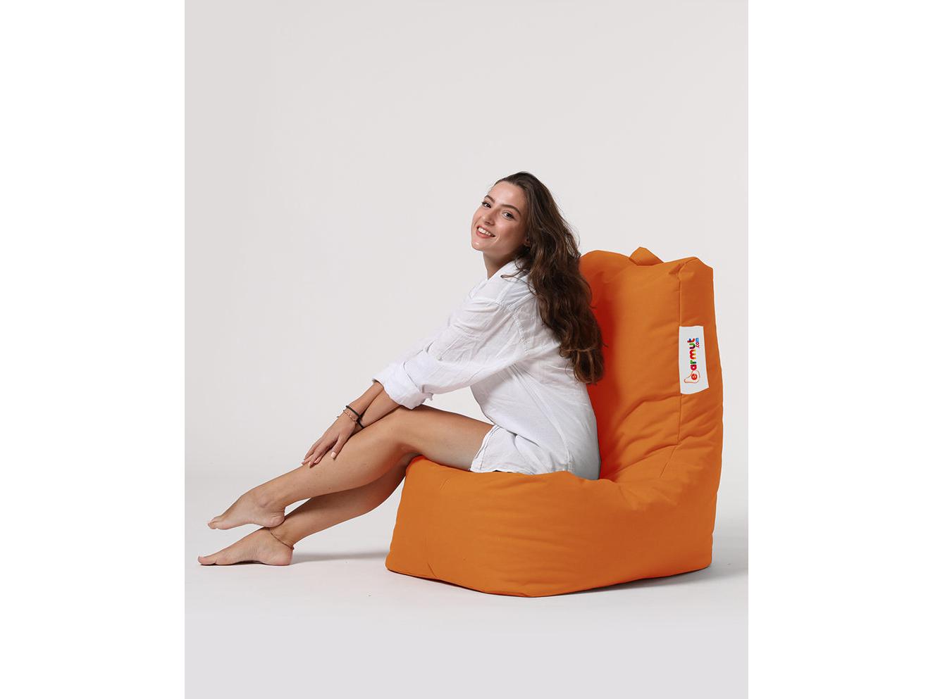 Sedací pytel Dust (oranžová)