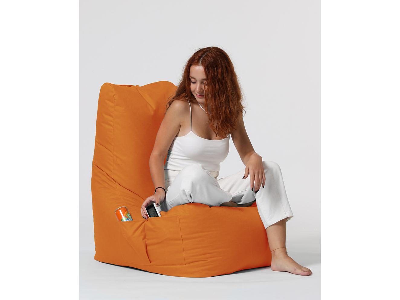 Sedací pytel Dust (oranžová)