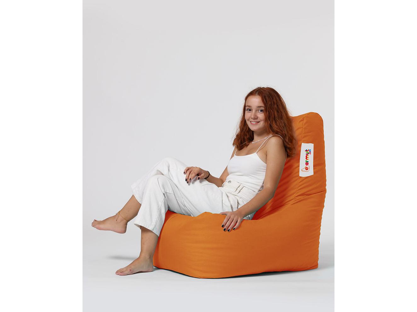 Sedací pytel Dust (oranžová)