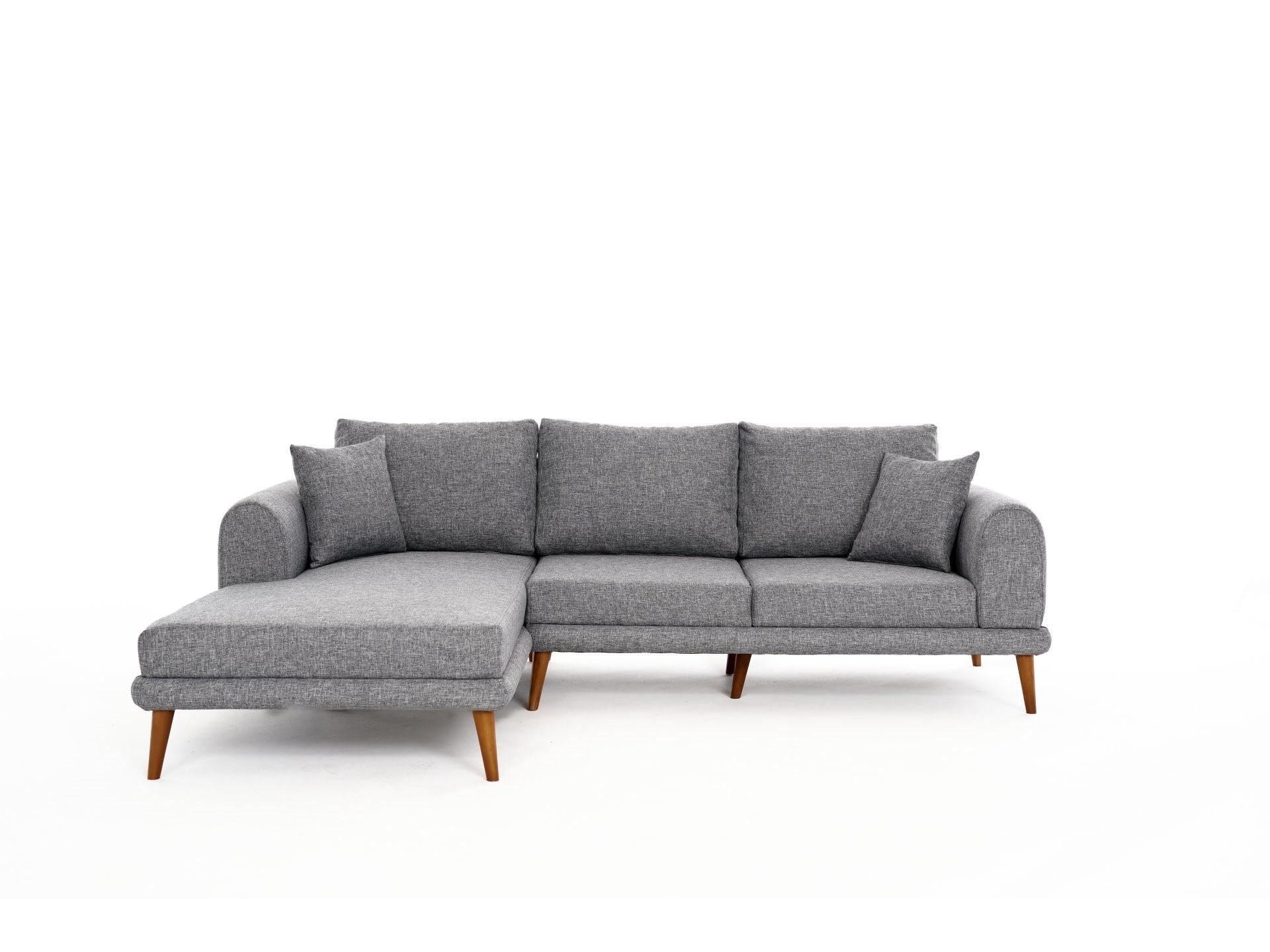 Rohová sedačka Sorenella (L) (šedá)