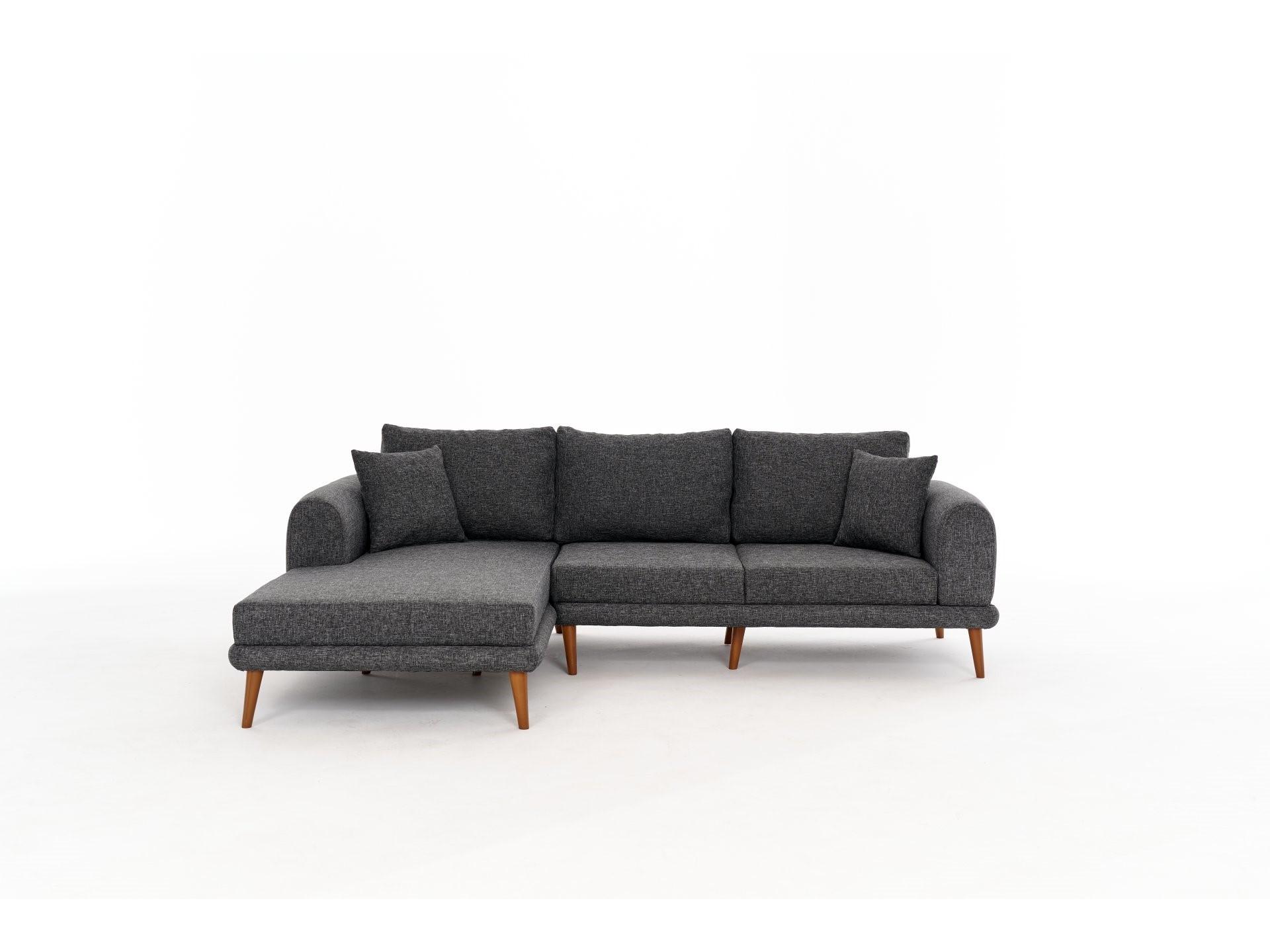 Rohová sedačka Sorenella (L) (antracit)