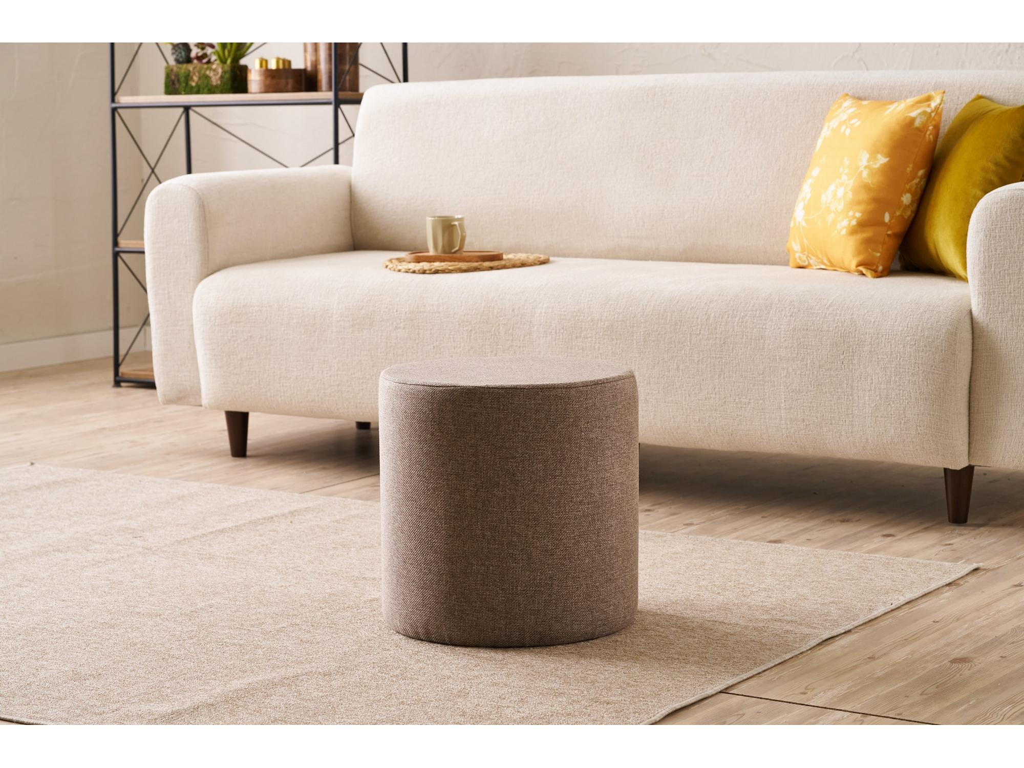 Taburetka Blizzard (hnědá)