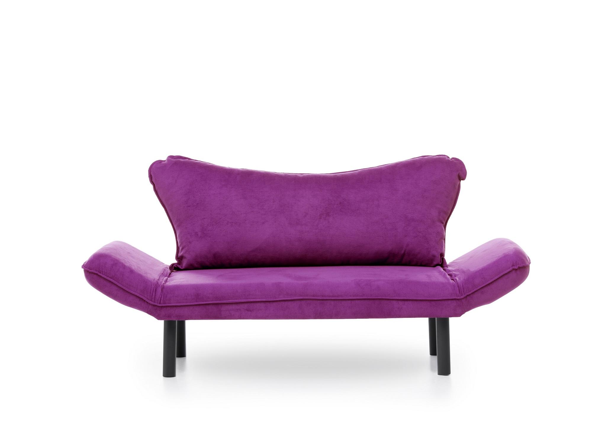 Rozkládací pohovka dvojsed Chatty (fialová)