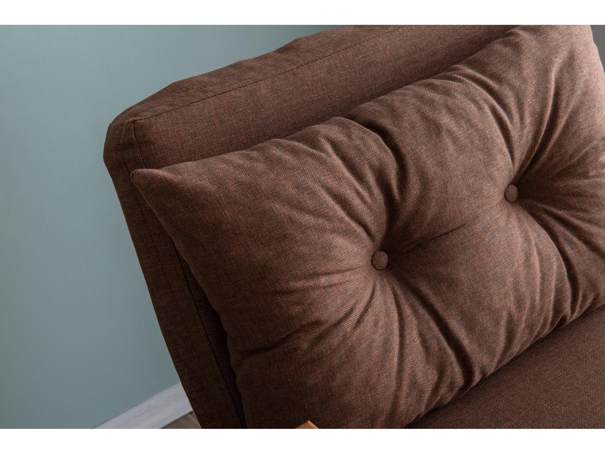 Rozkládací křeslo Sandy (světlohnědá)