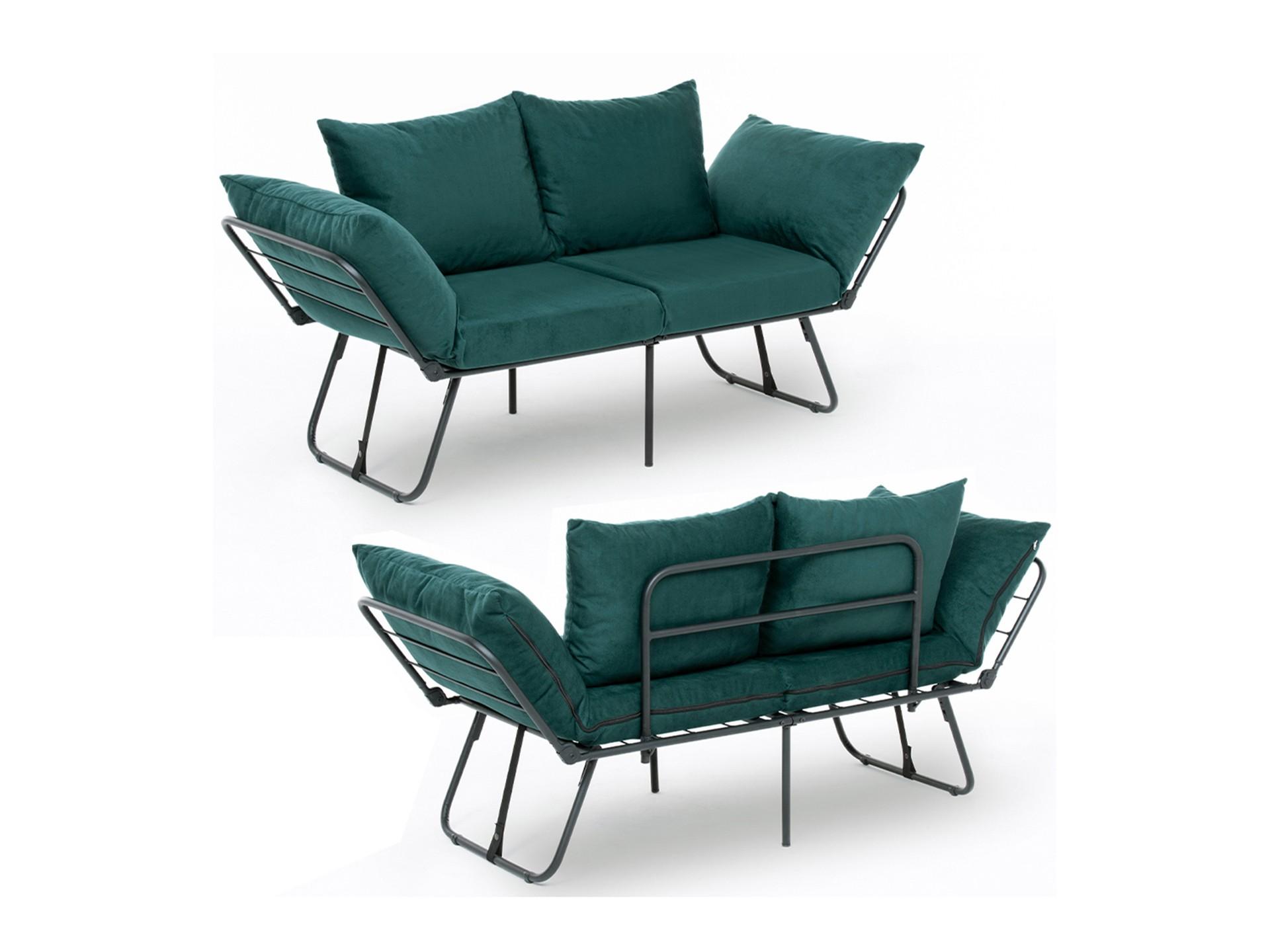 Pohovka dvousedačka Verve 2 (petrolejová)