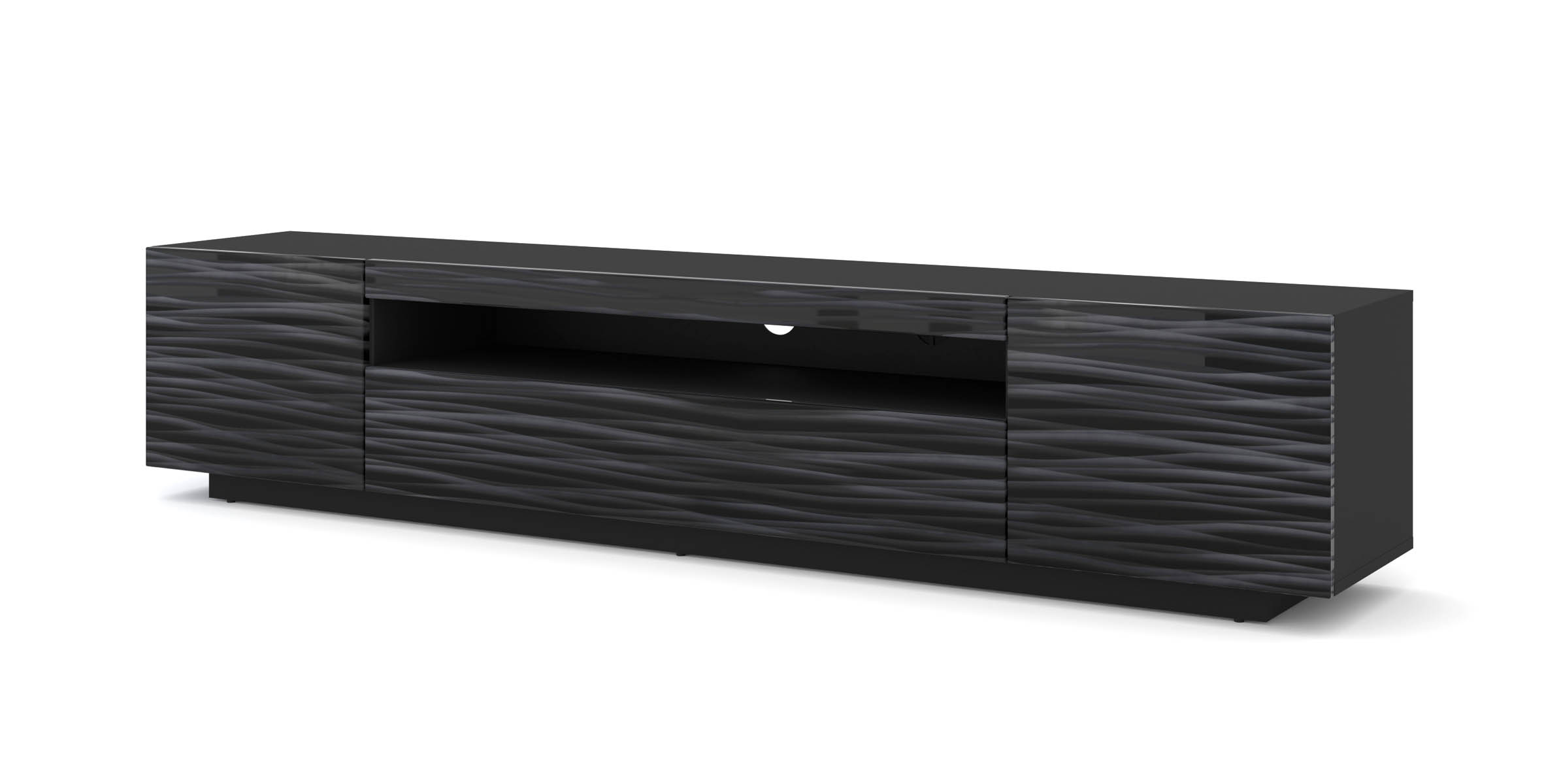 TV stolek/skříňka Aurora 200 (sahara černá)