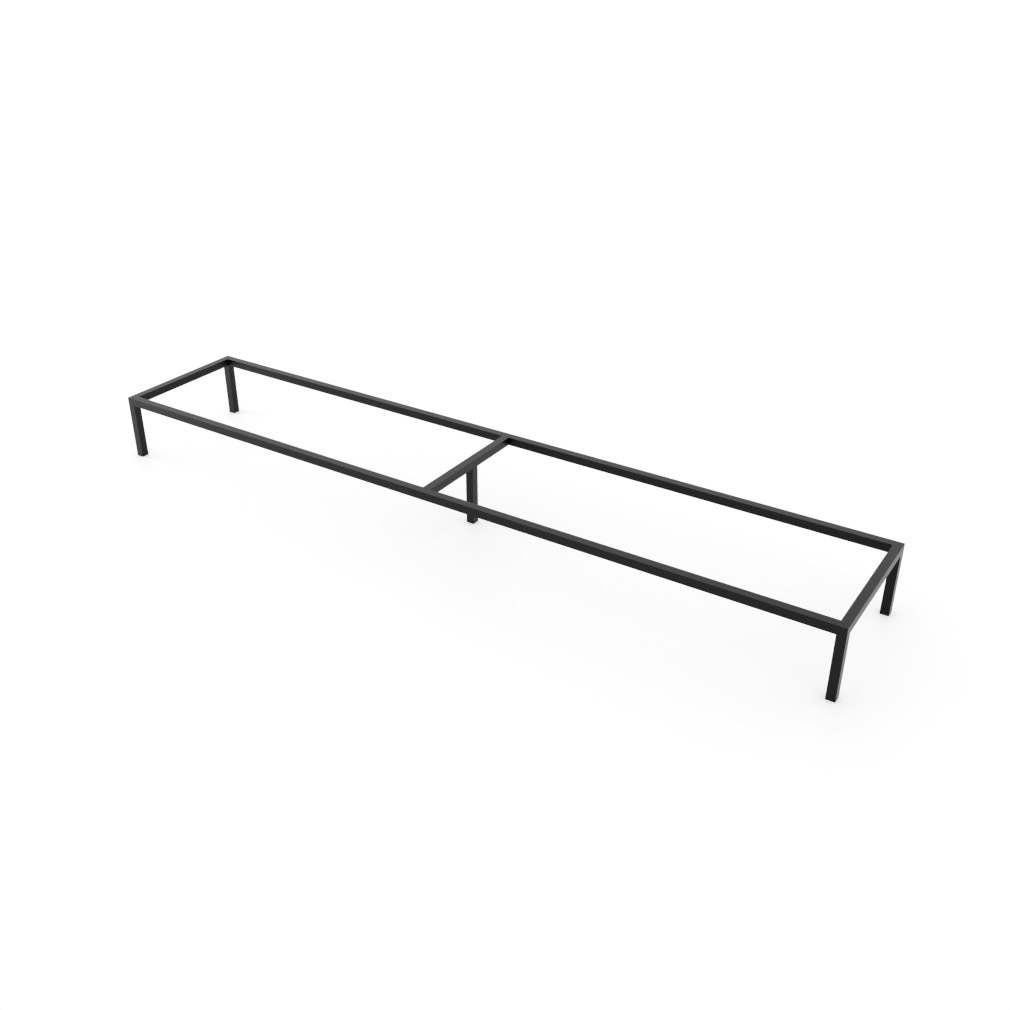 Kovový rám ke skříňce 200 Rowanna (černá)