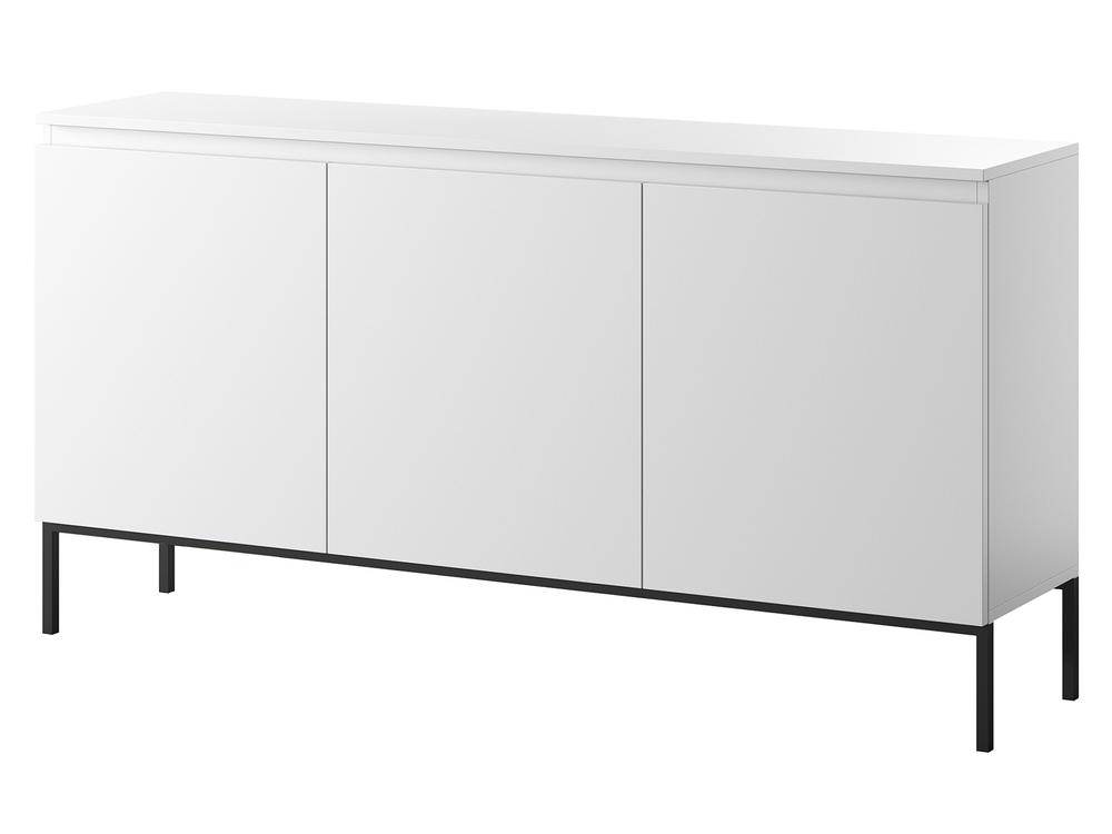 Skříňka Bennasi B3 (bílá + černá)