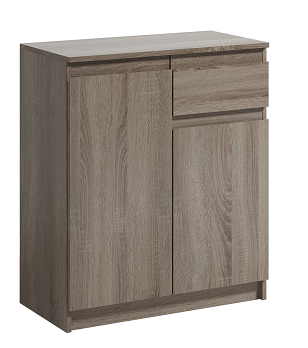 Komoda s posuvnými dveřmi