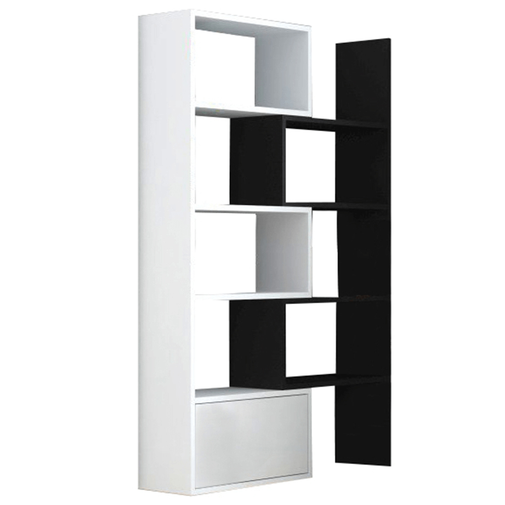 Regál Unwest (bílá + černá)