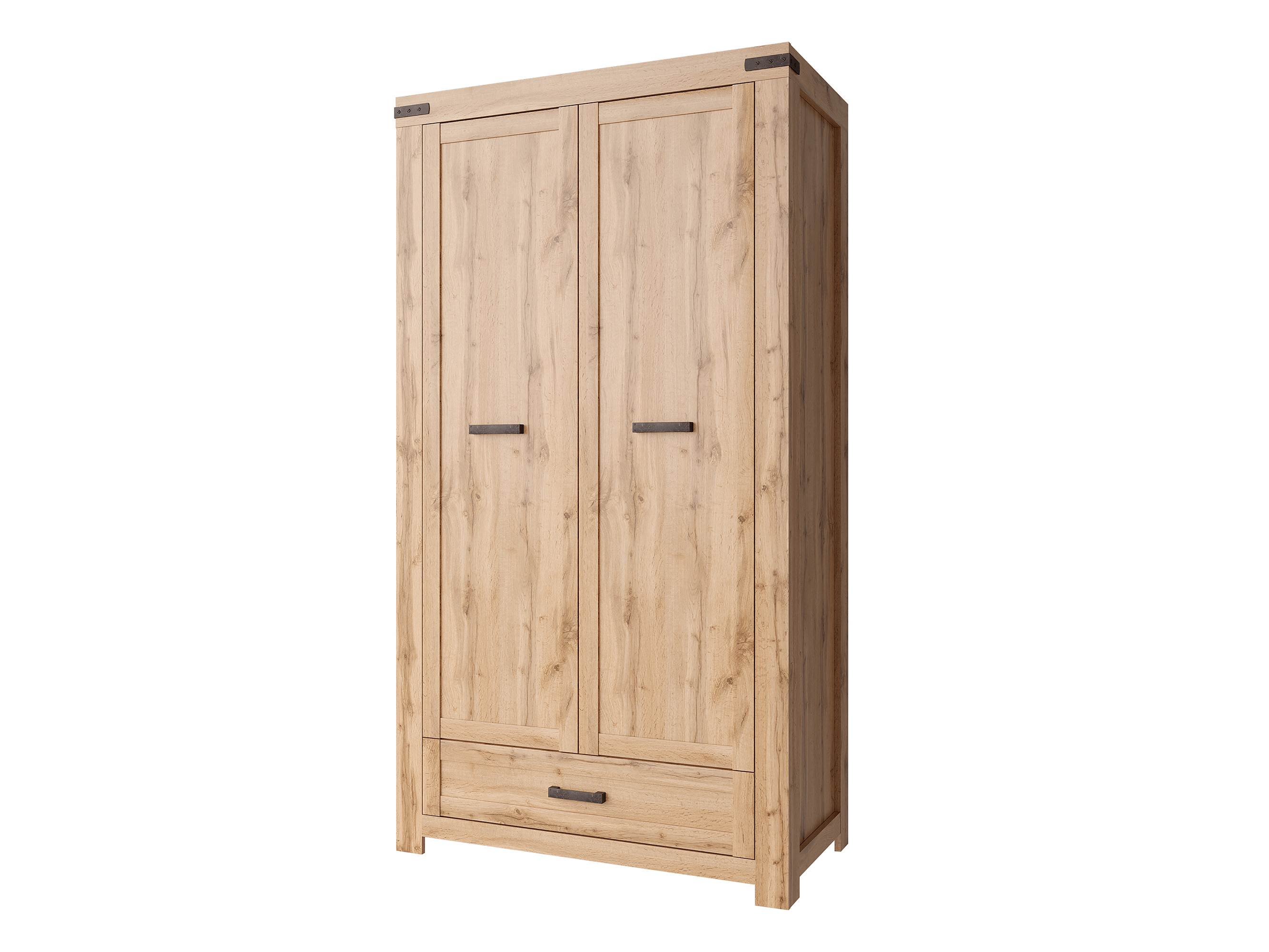 Šatní skříň Mateo 2d1s (dub wotan)