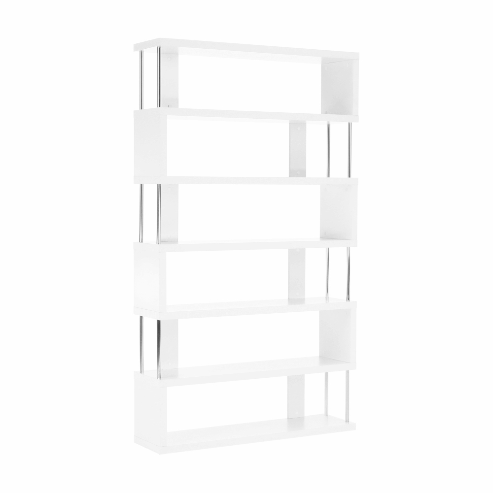 Regál Aboyne FP 6D bílá